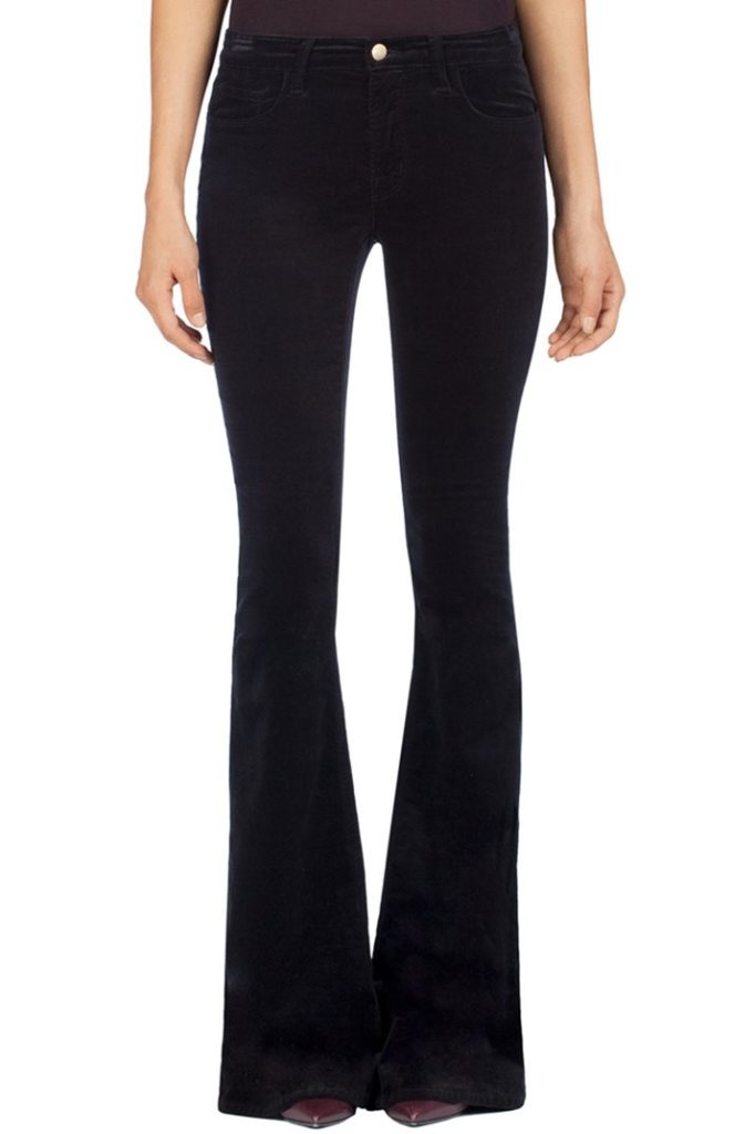 j brand jeans black flare