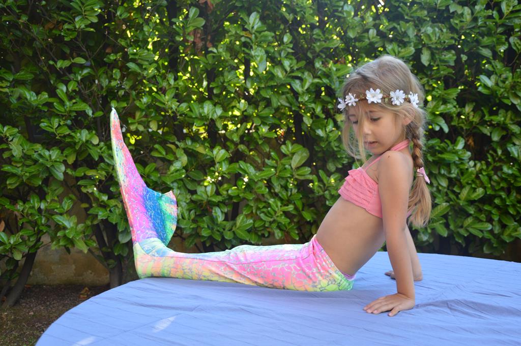 Realizzare il sogno delle bambine con una coda da sirena - the Sparkling  Mommy