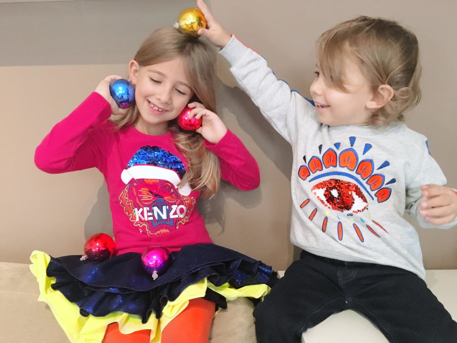 Un Natale speciale per tre motivi (quattro se contiamo gli outfit Kenzo Kids)